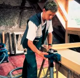 Електрорубанок Bosch глибина стругання 2,6 мм, ширина ножа 82мм